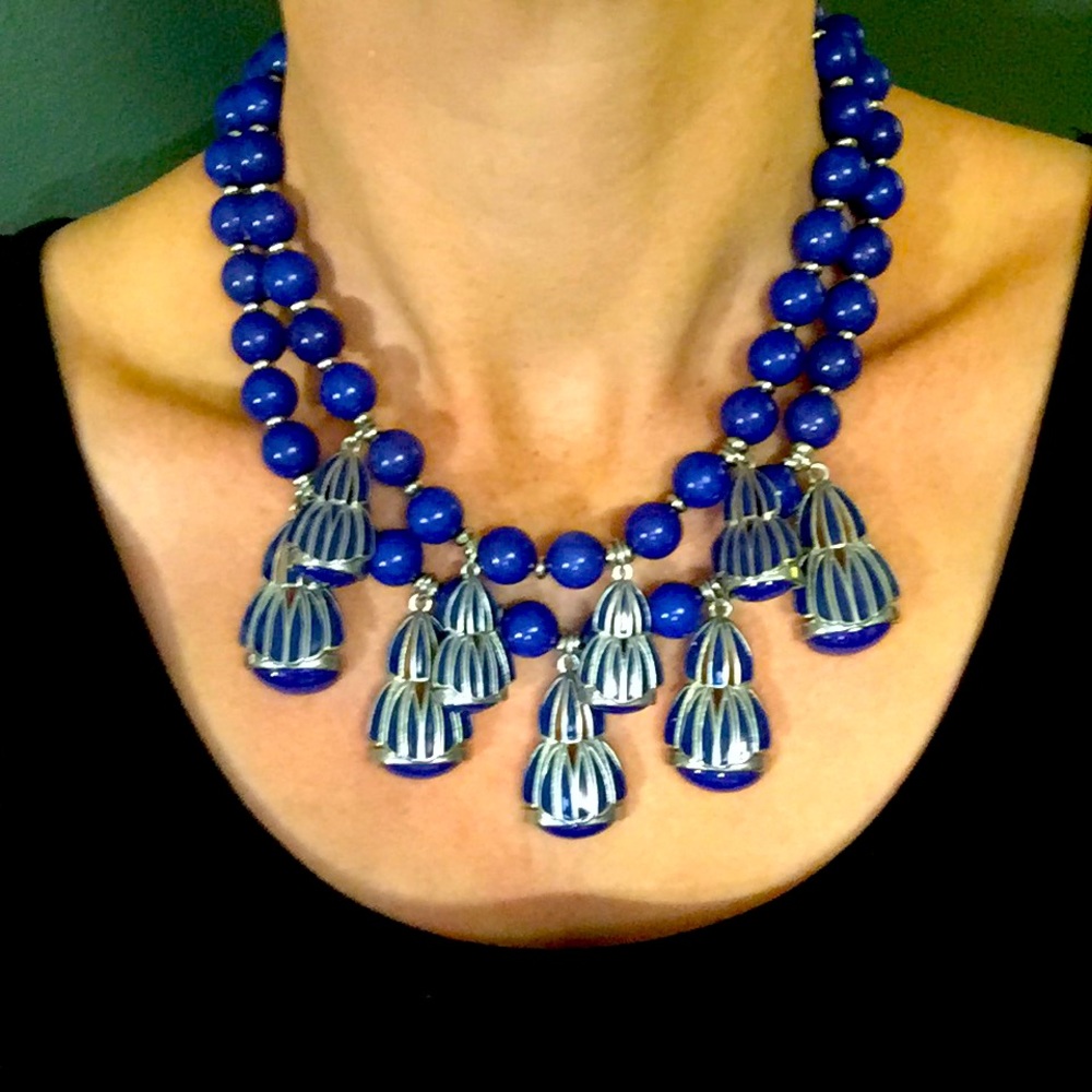 5/$25 Boho birdcage necklace